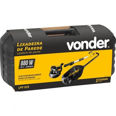 Lixadeira De Parede Com Led Lpv 925 Vonder 110V