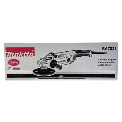 Lixadeira Angular Eletrônica 180mm 2200W Sa7021 Makita 110V