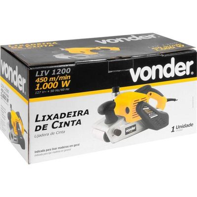 Lixadeira Cinta Liv1200 Vonder 110V