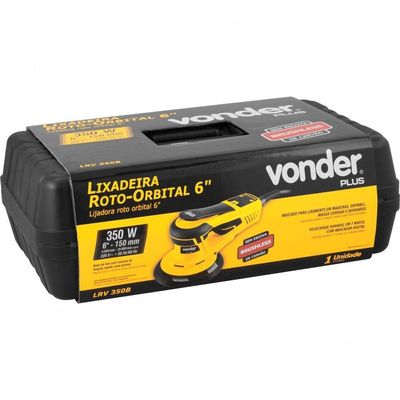 Lixadeira Roto-orbital 6'' Lrv 350b Vonder Plus 220V