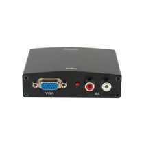 Conversor De Audio-video Evus C-090 Vga + Audio (rca) Para