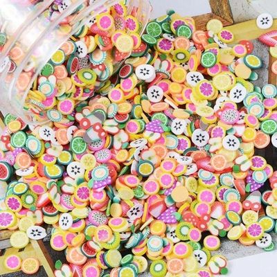 Adesivos De Unhas Frutas Saquinho Sortido Decoração Beleza