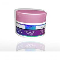 Fibra Gel Lirio Uv Led 15 Unhas Manicure Salão Acrigel Fibra