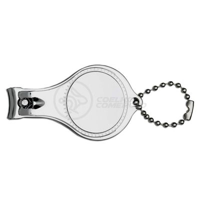 Cortador Unha Com Lixa Aço Inox Abridor Garrafa Redondo