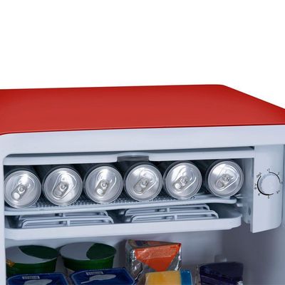Frigobar Retrô Vermelho 93L Inverter Midea MDRD142RTD323 Bivolt