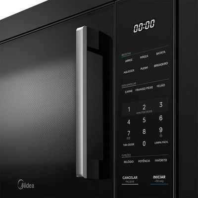 Micro-ondas de Embutir 35L Preto Midea MGB35M2 - 220V