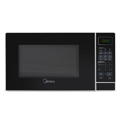 Micro-ondas 20l Branco Porta Preta Minuto Fácil Midea Mras22 - 220v