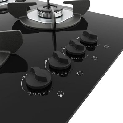 Cooktop Terim Safe Ferro Fundido 4 Bocas A Gas Preto Bivolt