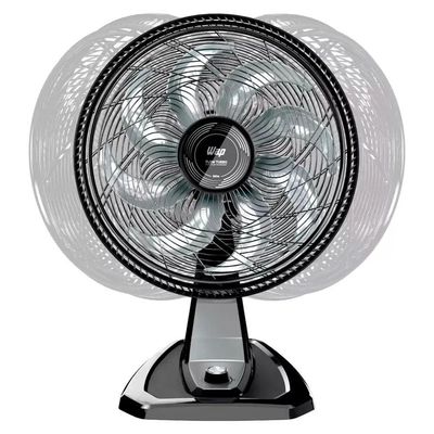 Vent 50cm Wap Flow Turbo 2 Em 1 - Fw009218 Preto-cinza 110 Volts