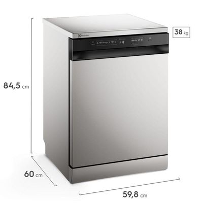 Lava-louça Electrolux 14 serviços Inox LS14E 110V