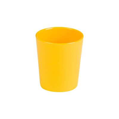 Copo Fresc Redondo 200ml Amarelo em Polipropileno