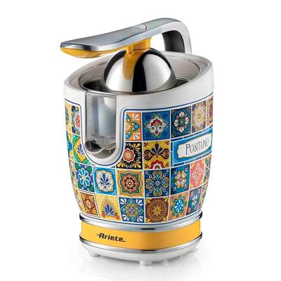 Espremedor de Frutas Ariete Positano 413, 85W, 220V, Alavanca de Pressão, Design Retrô