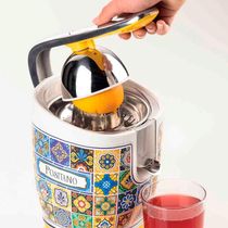 Espremedor de Frutas Ariete Positano 413, 85W, 220V, Alavanca de Pressão, Design Retrô