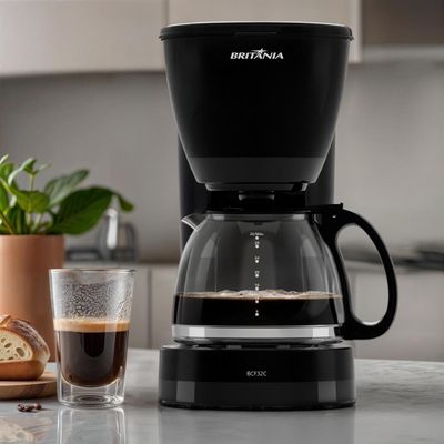 Cafeteira Britânia 32 Cafés Jarra de Vidro 1,2L BCF32C 127V