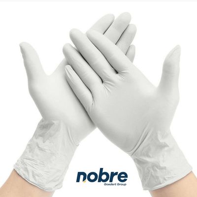 Luva Latex Procedimento Com Pó Média 100un Nobre Branco