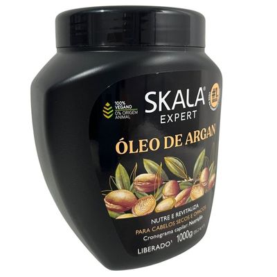 Kit Skala Creme Pote 01 kg Oleo de Argan 02 Und