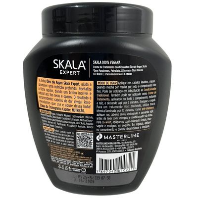 Kit Skala Creme Pote 01 kg Oleo de Argan 02 Und
