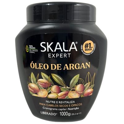 Kit Skala Creme Pote 01 kg Oleo de Argan 02 Und