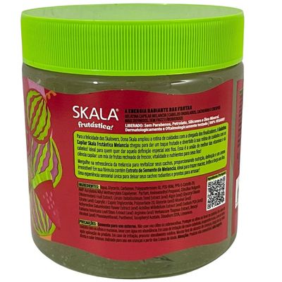 Kit 2 Gelatina Capilar Melancia Skala Proteção Térmica 550g