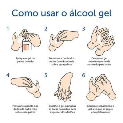 Alcool Gel 70º 5l Sulmar Antisséptico E Bactericida Neutra