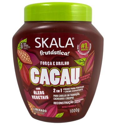 Kit Skala Creme 01 kg Cacau + Shampoo + Condicionador