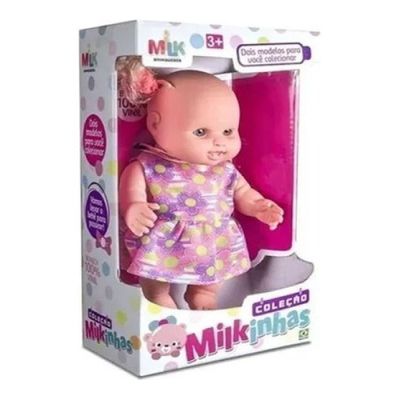 Boneca Milkinhas Linda Divertida Milk Brinquedo 476