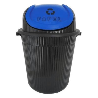 Conjunto Lixeira Para Reciclagem Colorida 56 Lt Antares 04 U