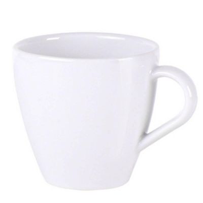 Jogo 12 Xícaras de Chá com Pires Porcelana 200ml Tramontina Lineare 24 Peças Mesa Posta Café