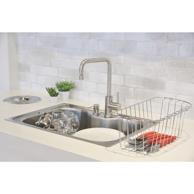Cuba Tramontina Morgana Aço Inox Acetinado 69x49 cm com Misturador 93806162