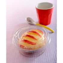 Embalagem Doce Redondo G640 Transparente 300un 170ml Galvanotek