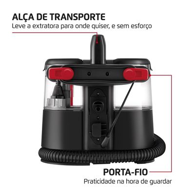 Extratora e Higienizadora Portátil Deep Cleaner I Mondial 1650W - EXP-01-R 127V