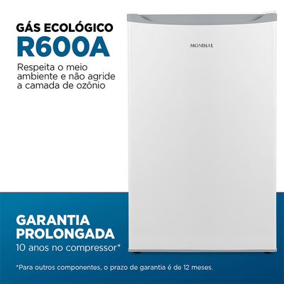 Frigobar Mondial 120L Porta Reversível Branco FGB-01-W120 127V