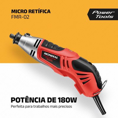 Micro Retífica Mondial Power Tools FMR-02 220V