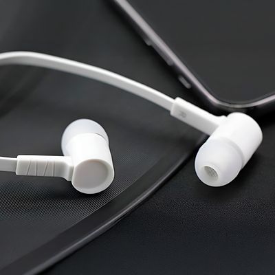 Fone Intra-Auricular Microfone Anti-Ruído com Fio Cor:Preto