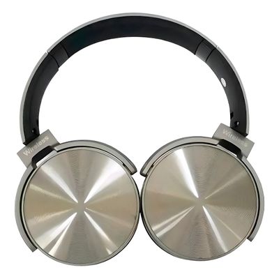Headset Auscultadores Bluetooth Over-Ear Recarregável Cor:Vermelho
