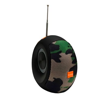 Caixinha de Som Bluetooth Portátil Rádio FM/AM RGB Resistente Modelo:Preto