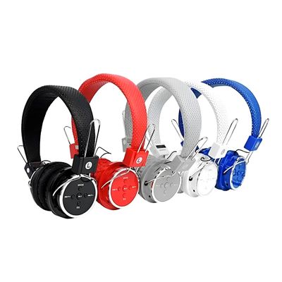 Fone de Ouvido Articulável Bluetooth Microfone Som Cor:Branco