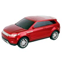 Mini Caixa de Som Portátil Formato Carro SUV Música  - WS-389 com Bluetooth, USB e Rádio FM | Cor:Vermelho