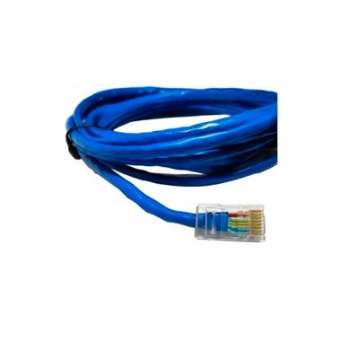 Cabo de Rede 3 Metros Lan Internet Crimpado Azul Ethernet - Alta Velocidade e Conexão Estável