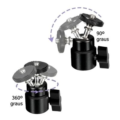 Ring Light  Aro 10 Polegadas com Suporte LED Luz Foto Vídeo