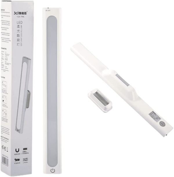 Luminaria Led Recarregável Barra Usb Quarto Cozinha Para Escritório Q-2070