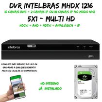 Gravador Dvr Multi HD Mhdx 1216 C/HD 2TB