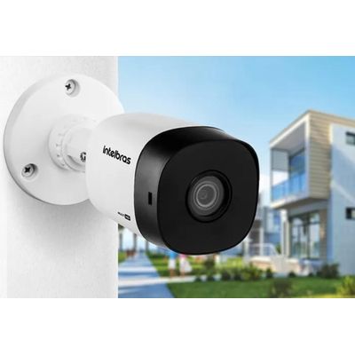 Kit 2 Câmeras Intelbras Dvr Mhdx 1004 Com Hd Completo Cftv