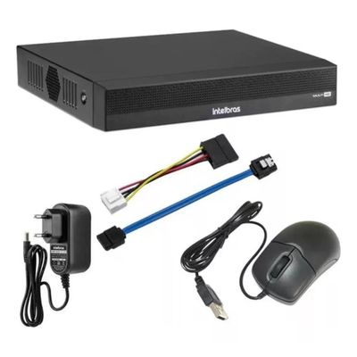 Dvr gravador INTELBRAS 8 canais Full hd + hd 1TB