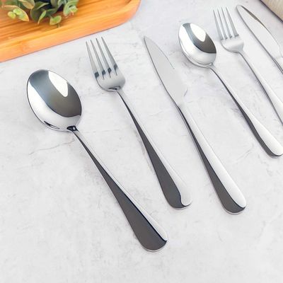 Talheres Mesa Faqueiro Aço Inox e Garfinhos Petiscos 24un