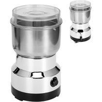 Moedor de café elétrico, em aço inoxidável elétrico Café Noz Grão Erva Triturador Moinho Liquidifica  - 110V