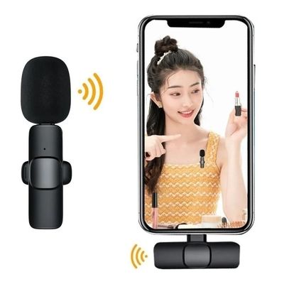 Microfone Lapela Sem Fio Compatível Android Galaxy Usb-C Type C