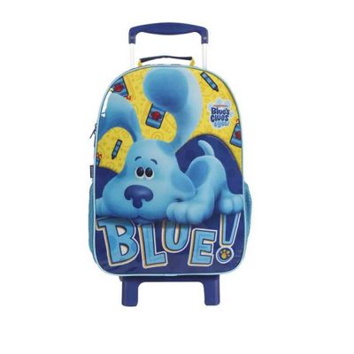 MOCHILA DE RODINHA CONTAINER EASY PISTAS DE BLUE DERMIWIL