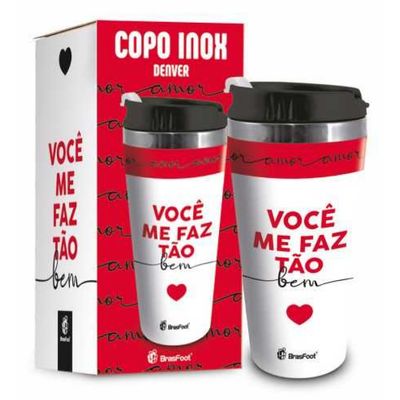 COPO TERMICO EMBORRACHADO VOCE ME FAZ TAO BEM BRASFOOT