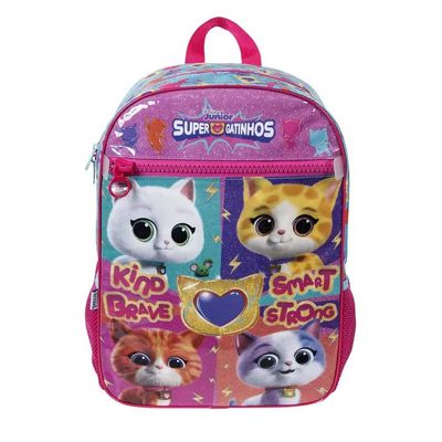 MOCHILA G SUPER GATOS DERMIWIL